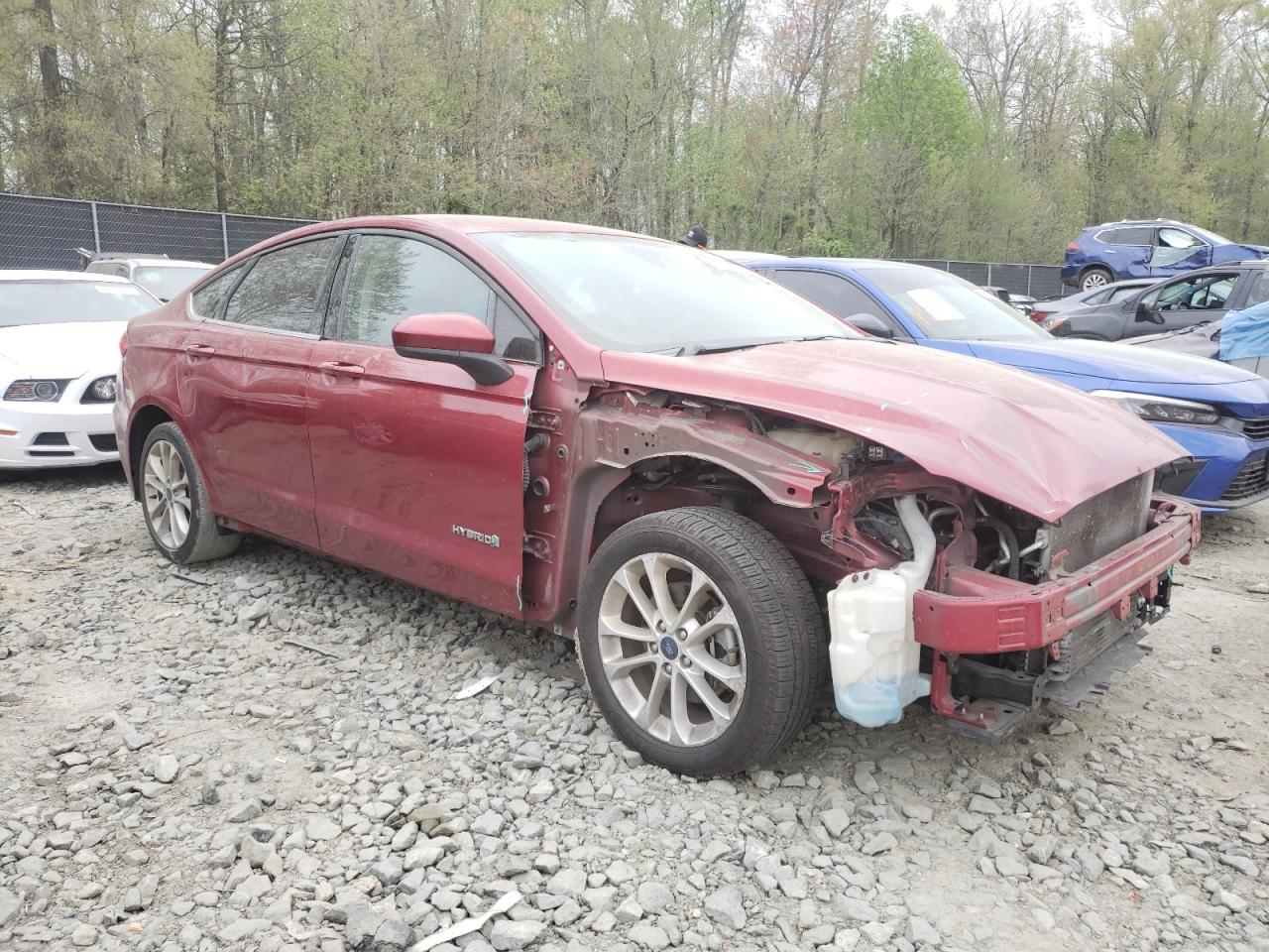 Photo 3 VIN: 3FA6P0LU3KR210802 - FORD FUSION 