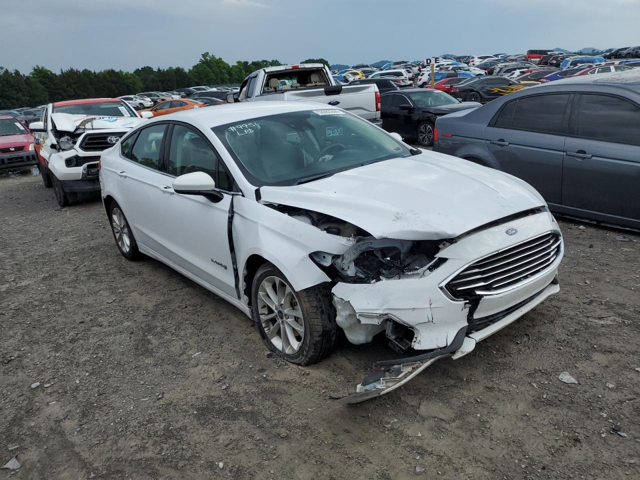 Photo 3 VIN: 3FA6P0LU3KR240155 - FORD FUSION 