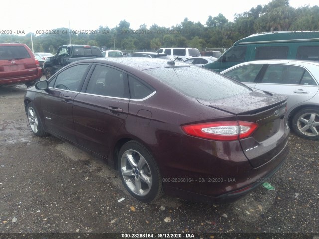 Photo 2 VIN: 3FA6P0LU4DR295362 - FORD FUSION 