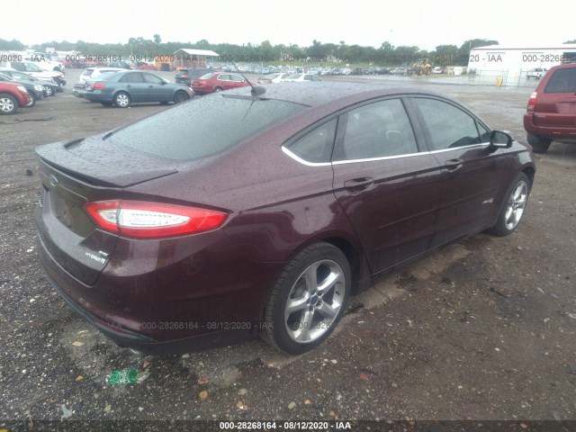 Photo 3 VIN: 3FA6P0LU4DR295362 - FORD FUSION 