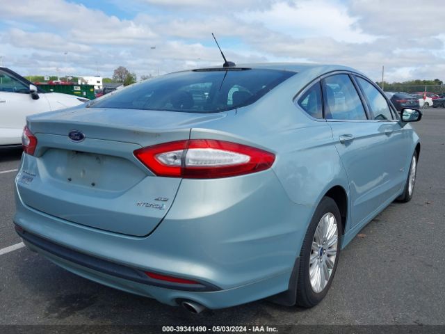 Photo 3 VIN: 3FA6P0LU4ER106386 - FORD FUSION HYBRID 