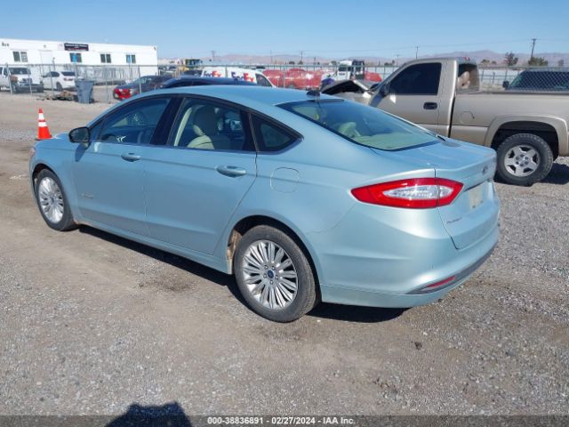 Photo 2 VIN: 3FA6P0LU4ER356856 - FORD FUSION HYBRID 