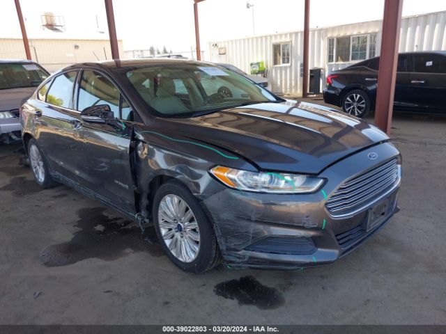 Photo 0 VIN: 3FA6P0LU4FR173474 - FORD FUSION HYBRID 