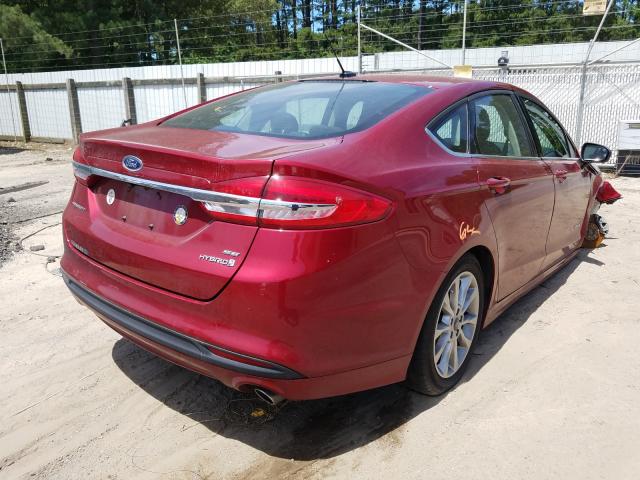 Photo 3 VIN: 3FA6P0LU4HR266661 - FORD FUSION SE 