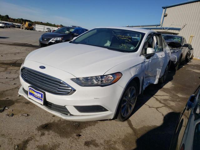 Photo 1 VIN: 3FA6P0LU4HR400195 - FORD FUSION SE 