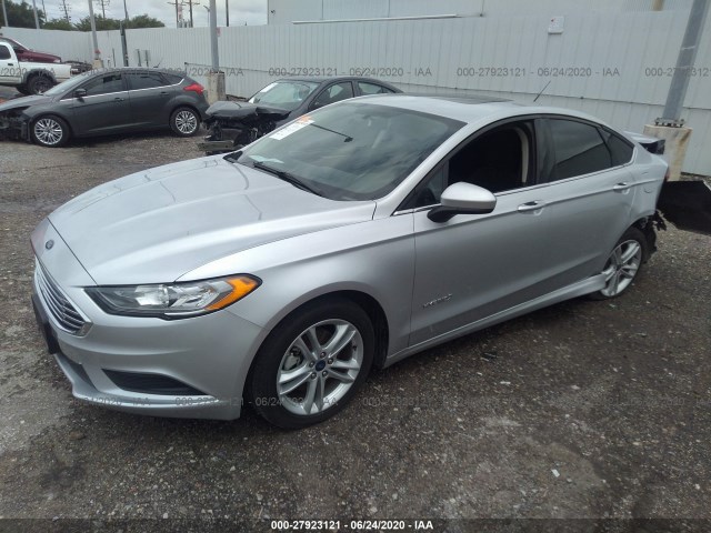 Photo 1 VIN: 3FA6P0LU4JR116989 - FORD FUSION HYBRID 