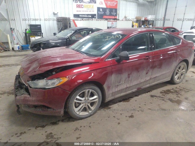 Photo 1 VIN: 3FA6P0LU4JR209284 - FORD FUSION HYBRID 