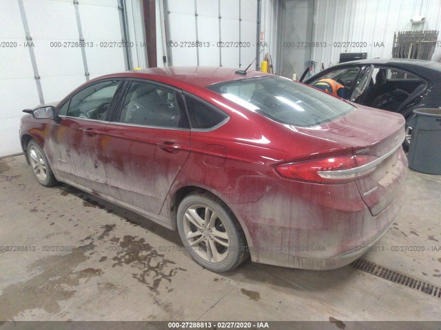 Photo 2 VIN: 3FA6P0LU4JR209284 - FORD FUSION HYBRID 