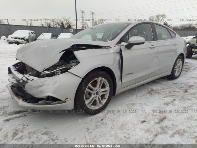 Photo 1 VIN: 3FA6P0LU4JR233133 - FORD FUSION HYBRID 