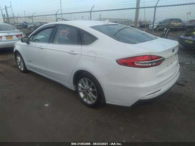 Photo 2 VIN: 3FA6P0LU4KR102673 - FORD FUSION HYBRID 