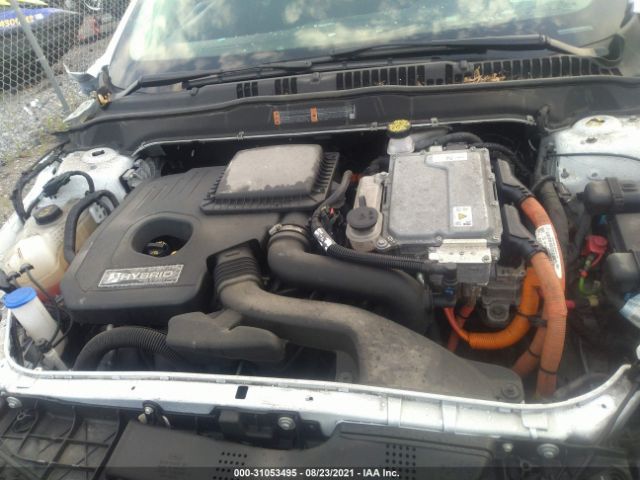 Photo 9 VIN: 3FA6P0LU4KR102673 - FORD FUSION HYBRID 