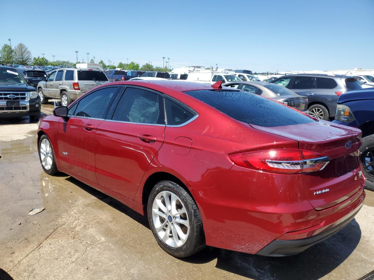 Photo 1 VIN: 3FA6P0LU4KR226264 - FORD FUSION 