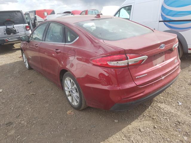 Photo 2 VIN: 3FA6P0LU4KR242271 - FORD FUSION SE 