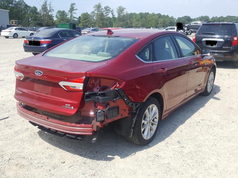 Photo 3 VIN: 3FA6P0LU4KR256994 - FORD FUSION SE 