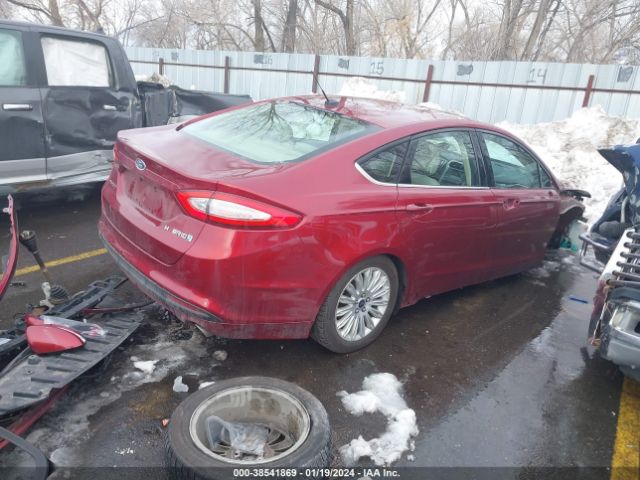 Photo 3 VIN: 3FA6P0LU5FR172351 - FORD FUSION HYBRID 