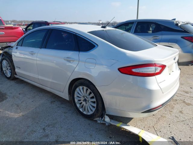 Photo 2 VIN: 3FA6P0LU5GR202126 - FORD FUSION HYBRID 