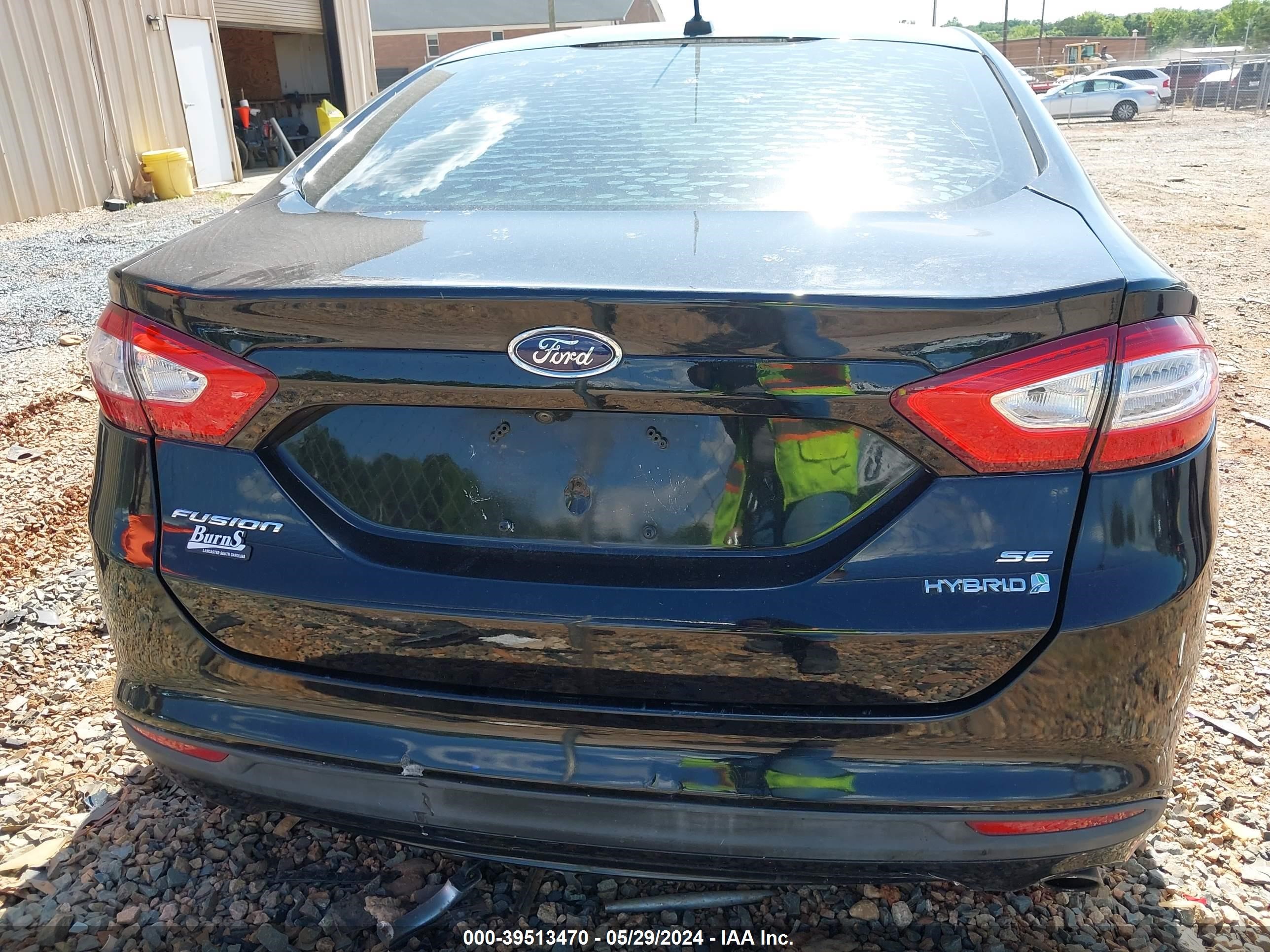 Photo 16 VIN: 3FA6P0LU5GR264819 - FORD FUSION 