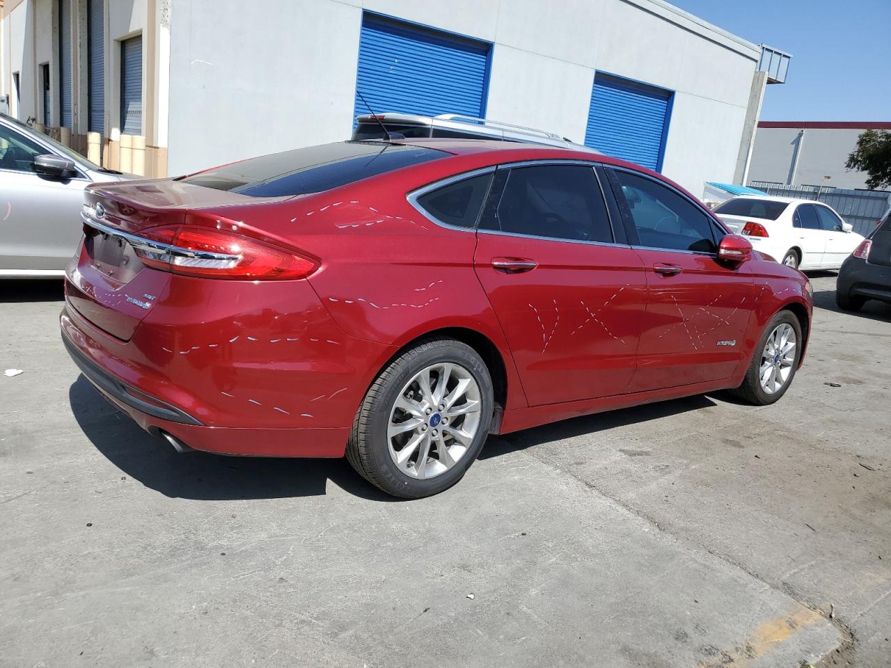 Photo 2 VIN: 3FA6P0LU5HR165029 - FORD FUSION 