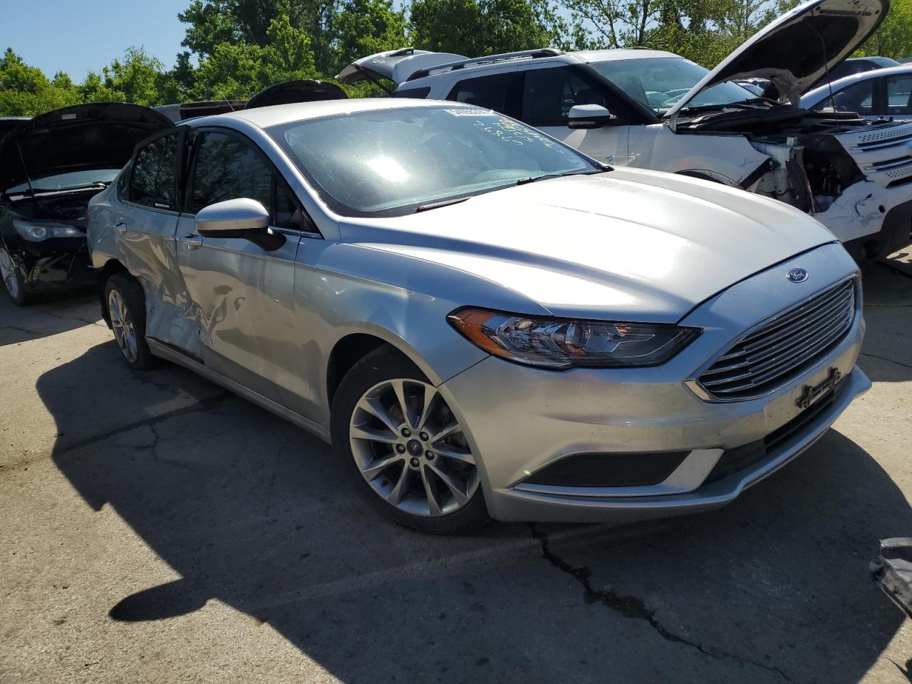 Photo 3 VIN: 3FA6P0LU5HR222457 - FORD FUSION 