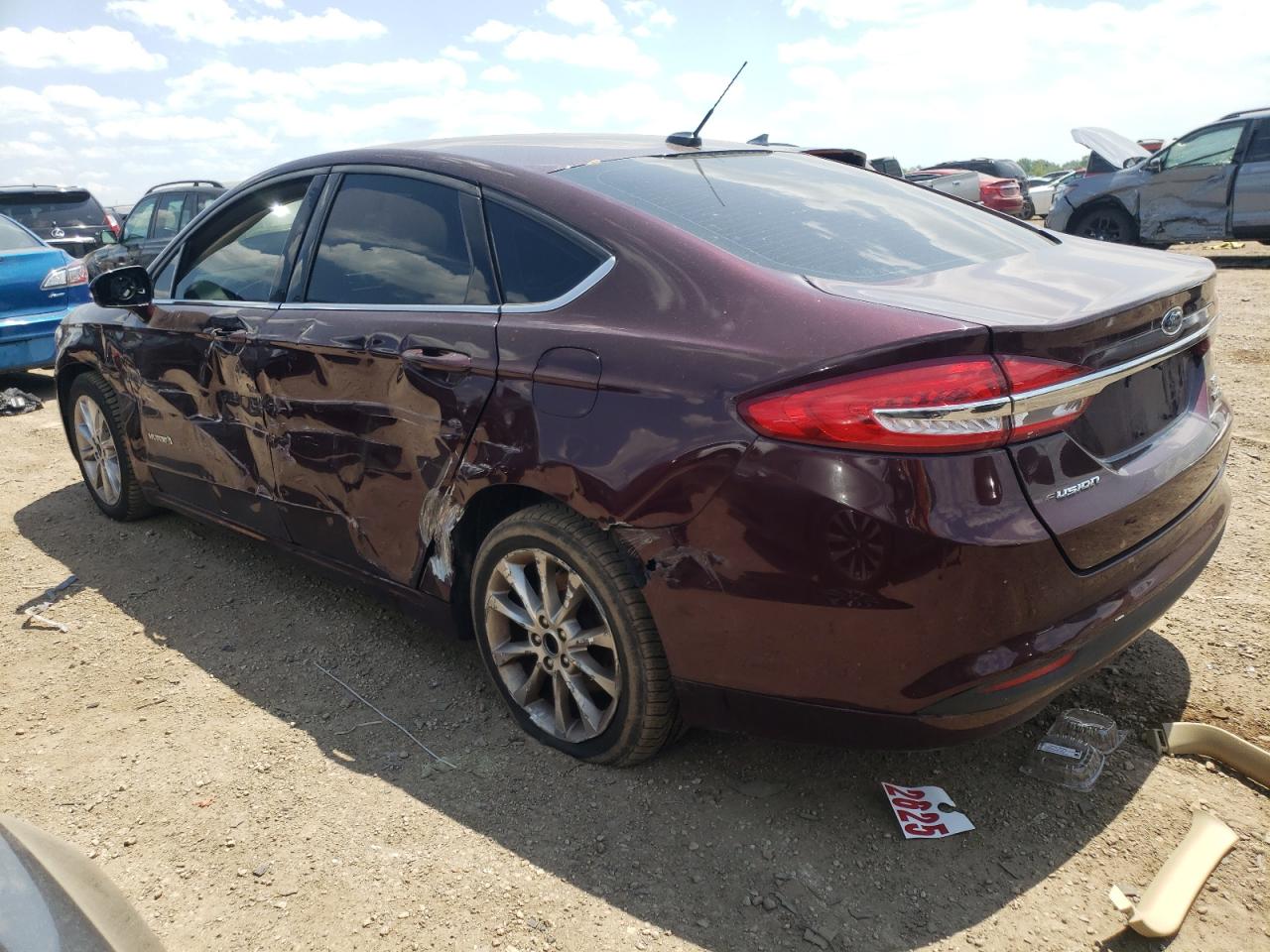 Photo 1 VIN: 3FA6P0LU5HR304771 - FORD FUSION 