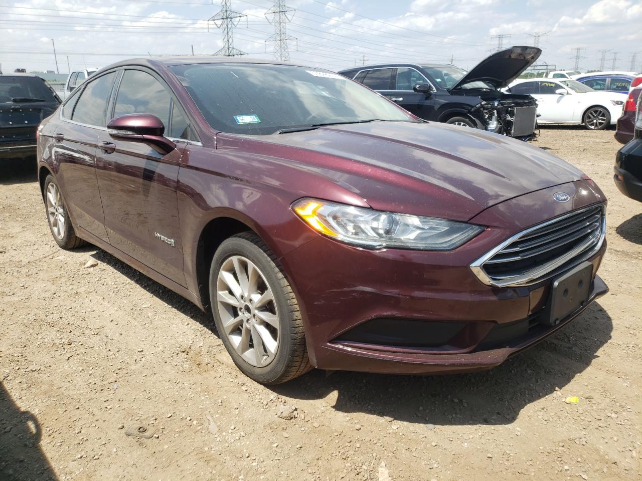 Photo 3 VIN: 3FA6P0LU5HR304771 - FORD FUSION 