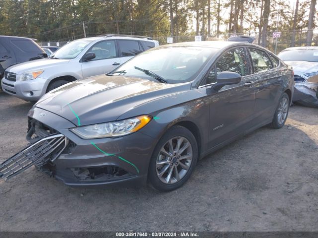 Photo 1 VIN: 3FA6P0LU5HR323899 - FORD FUSION HYBRID 