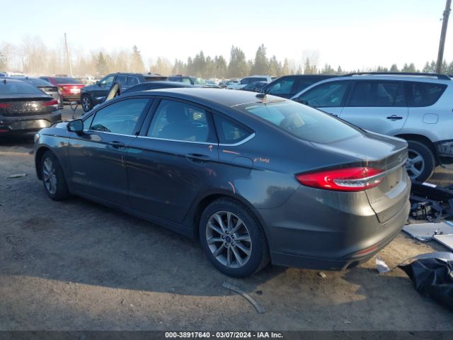 Photo 2 VIN: 3FA6P0LU5HR323899 - FORD FUSION HYBRID 