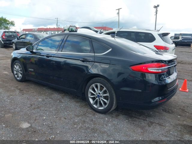 Photo 2 VIN: 3FA6P0LU5HR384654 - FORD FUSION HYBRID 