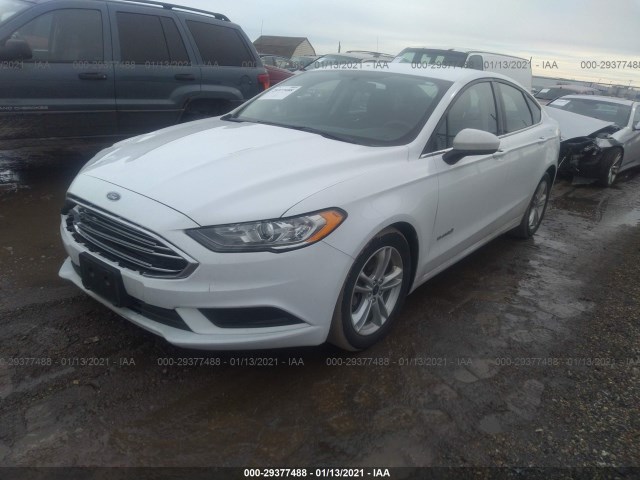 Photo 1 VIN: 3FA6P0LU5JR133980 - FORD FUSION HYBRID 