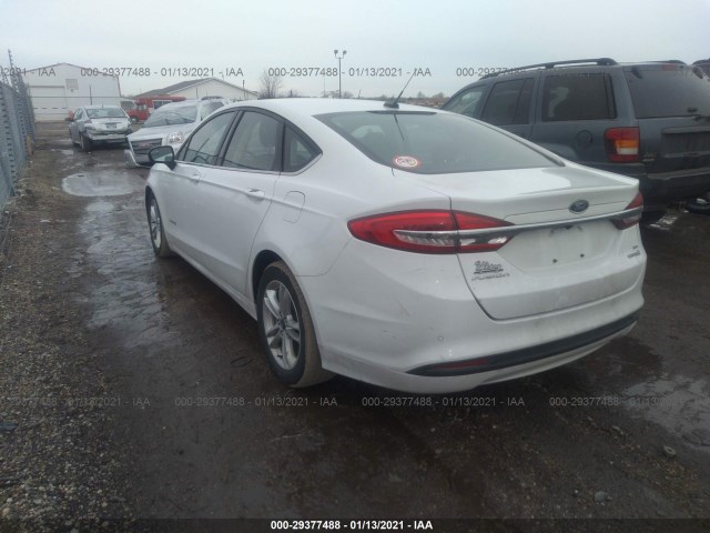 Photo 2 VIN: 3FA6P0LU5JR133980 - FORD FUSION HYBRID 