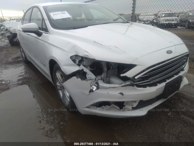 Photo 5 VIN: 3FA6P0LU5JR133980 - FORD FUSION HYBRID 