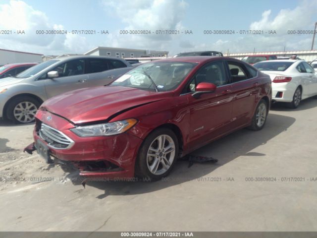 Photo 1 VIN: 3FA6P0LU5JR141660 - FORD FUSION HYBRID 