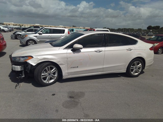 Photo 5 VIN: 3FA6P0LU5JR200903 - FORD FUSION 