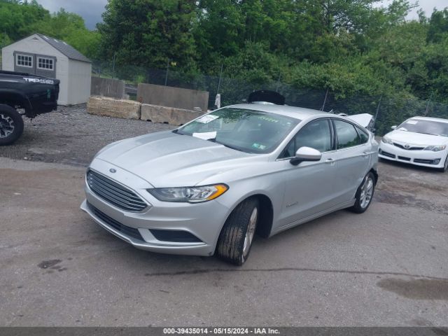 Photo 1 VIN: 3FA6P0LU5JR247879 - FORD FUSION HYBRID 