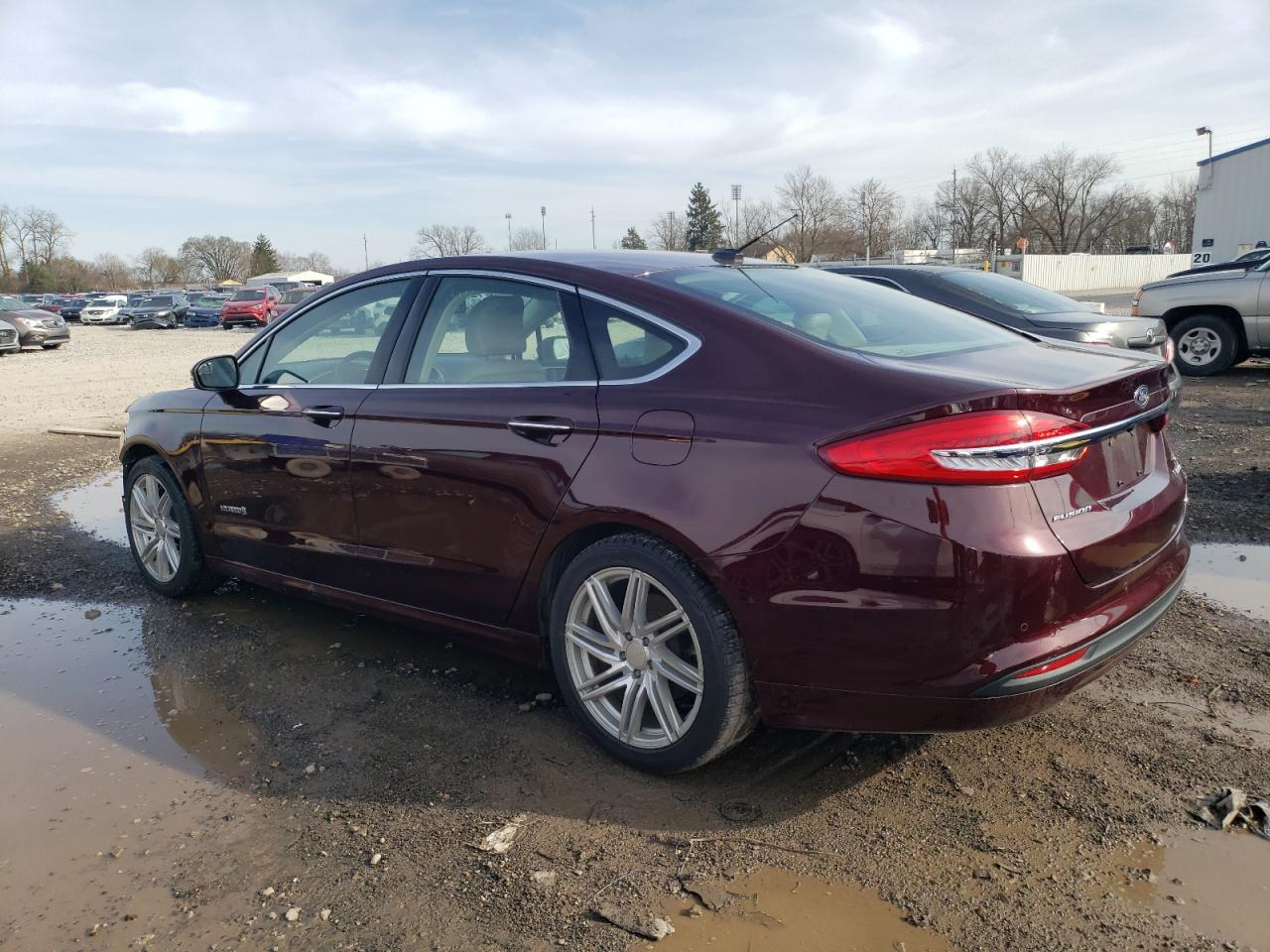 Photo 1 VIN: 3FA6P0LU5JR252144 - FORD FUSION 