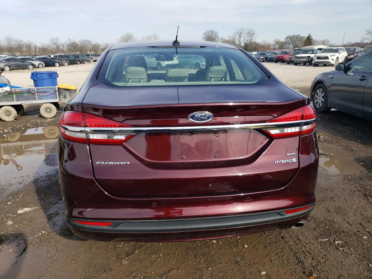 Photo 5 VIN: 3FA6P0LU5JR252144 - FORD FUSION 