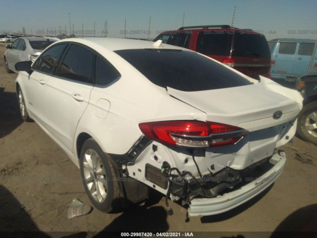 Photo 2 VIN: 3FA6P0LU5KR255207 - FORD FUSION HYBRID 