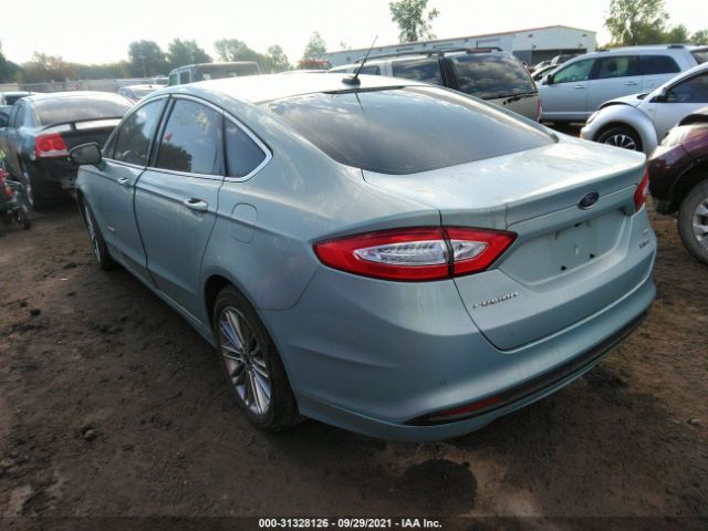 Photo 2 VIN: 3FA6P0LU6DR183095 - FORD FUSION 