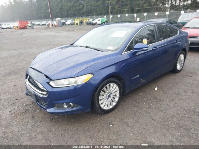 Photo 1 VIN: 3FA6P0LU6DR257552 - FORD FUSION HYBRID 