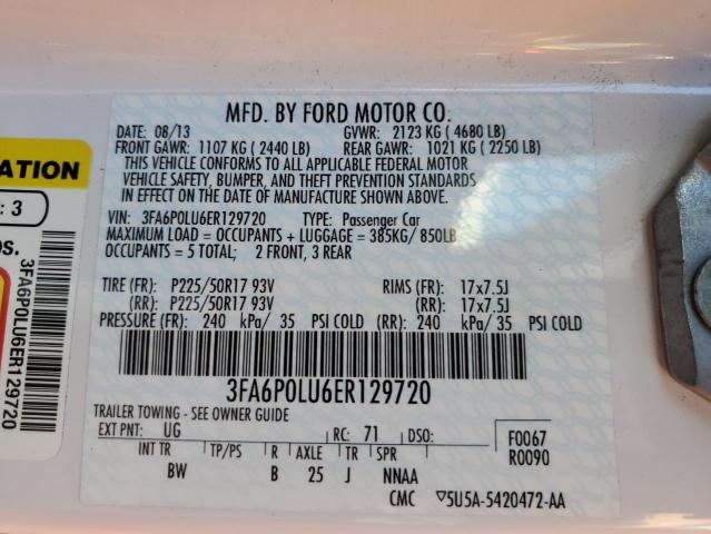 Photo 11 VIN: 3FA6P0LU6ER129720 - FORD FUSION HYBRID 