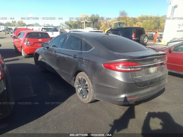 Photo 2 VIN: 3FA6P0LU6HR165105 - FORD FUSION 