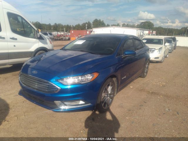 Photo 1 VIN: 3FA6P0LU6HR222824 - FORD FUSION 