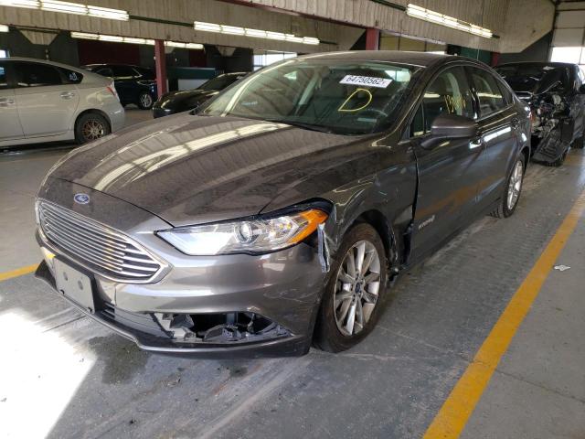 Photo 1 VIN: 3FA6P0LU6HR381133 - FORD FUSION SE 