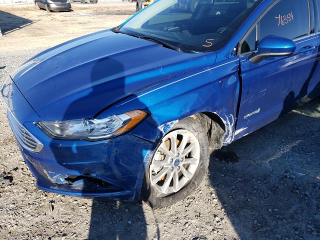 Photo 8 VIN: 3FA6P0LU6HR386736 - FORD FUSION SE 