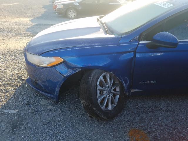 Photo 9 VIN: 3FA6P0LU6HR386736 - FORD FUSION SE 