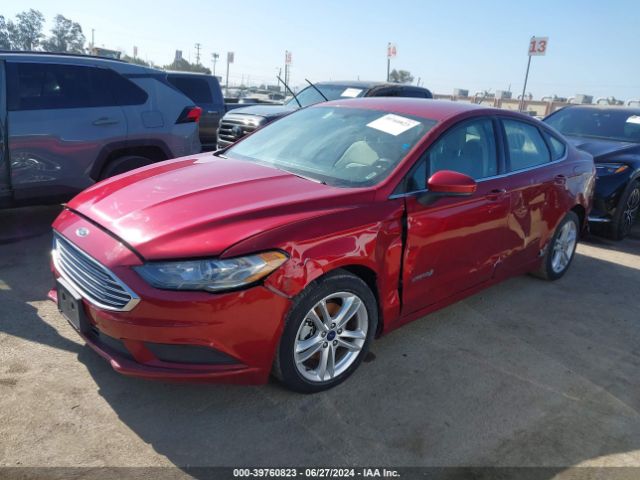 Photo 1 VIN: 3FA6P0LU6JR173792 - FORD FUSION 