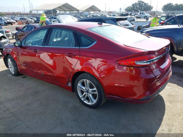 Photo 2 VIN: 3FA6P0LU6JR173792 - FORD FUSION 