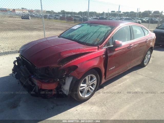 Photo 1 VIN: 3FA6P0LU6JR274217 - FORD FUSION HYBRID 