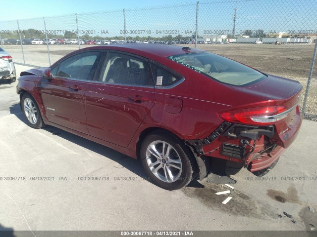 Photo 2 VIN: 3FA6P0LU6JR274217 - FORD FUSION HYBRID 