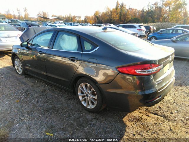 Photo 2 VIN: 3FA6P0LU6KR185409 - FORD FUSION HYBRID 